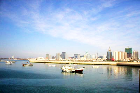 Das olympische Segelzentrum(Qingdao)t