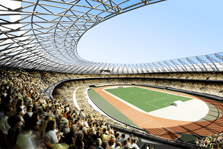 Das Olympiastadion (Tianjing)
