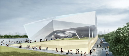 Der 6000 Quadratmeter gro?e deutsche Pavillon für die Weltausstellung 2010 in Shanghai tr?gt den Namen 'Balancity'.