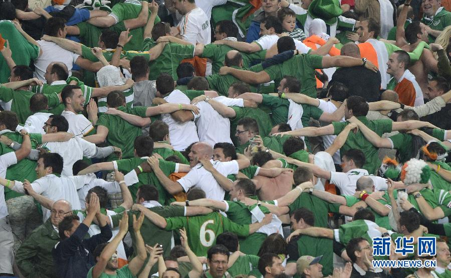 В матче первого тура группы C на чемпионате Европы по футболу-2012 сборная Хорватии обыграла команду Ирландии со счетом 3:1.