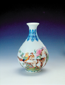Vasijas de primavera, porcelana fina y delicada 3