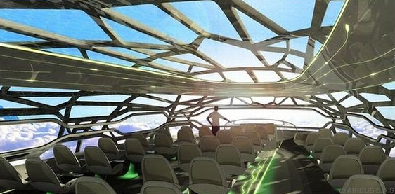 Airbus aviones del futuro transparente 1