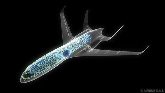 Airbus aviones del futuro transparente 2