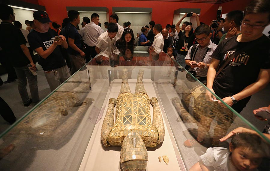 Muestra sobre la civilización en las dinastías Qin y Han en Beijng 1