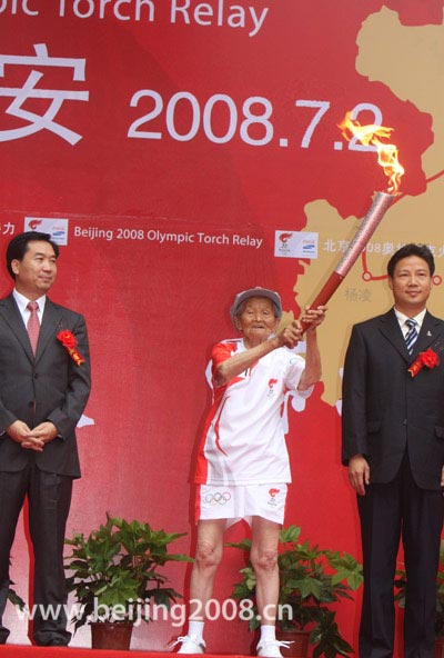 Torch Relay underway in Chinese revolution base