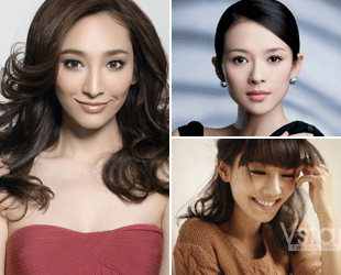 Vor kurzem sind im Internet die zehn anmutigsten chinesischen Frauen gewählt worden. Die meisten von ihnen sind bekannte Schauspielerinnen.