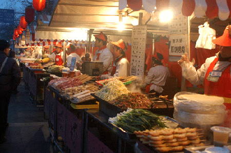Mercados nocturnos más calientes de China 1