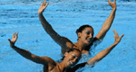 Synchronized technical duet final at World Swimming Championships