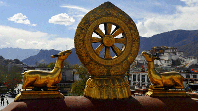 Jokhang Temple and Potala Palace in Tibet