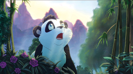 Character Pandi Panda from Little Big Panda.