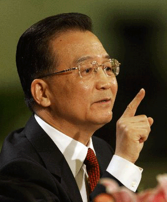 Chinese Premier Wen Jiabao. [File photo]