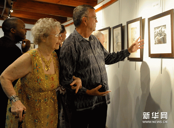 A Chinese photo exhibition is held in Pretoria, South Africa, on Jan. 26 to celebrate the Spring Festival, traditional Chinese New Year. 