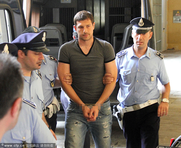  Italian Footballer Marco Paoloni has been arrested on suspicion of match fixing.