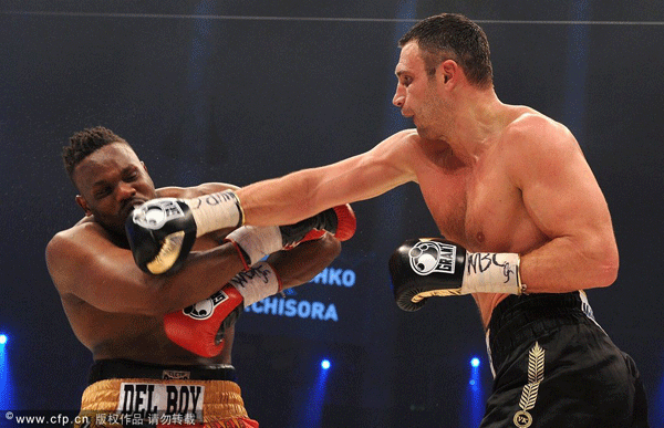 Klitschko Gets By Chisora By Decision - China.org.cn