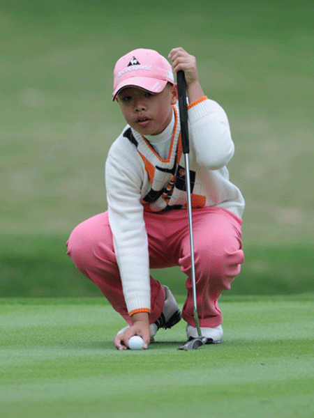  Guan Tianlang. [File photo]