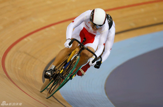  Gong Jinjie and Guo Shuang in the competition.