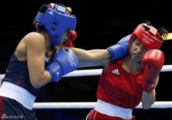 Ren Cancan beat Marlen Esparza of the United States to progress to the final.