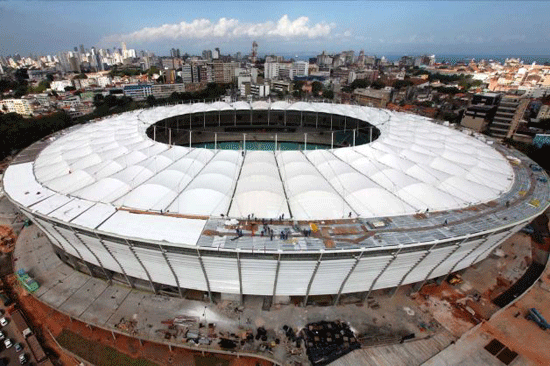 FIFA concerns over 2014 World Cup venues.