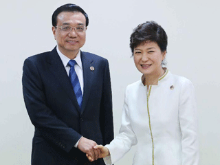 Li meets leaders of ROK, Indonesia, Cambodia, New Zealand