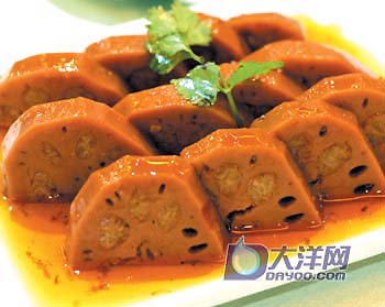 金秋三宝鸭子莲藕芋头