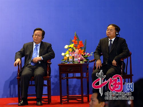 中華人民共和國教育部部長周濟列席