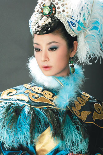 林心如“妲己”造型。