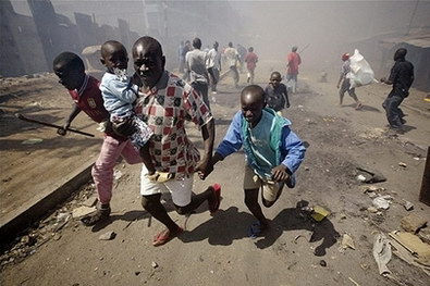 肯尼亚骚乱已致300余人死亡(组图)