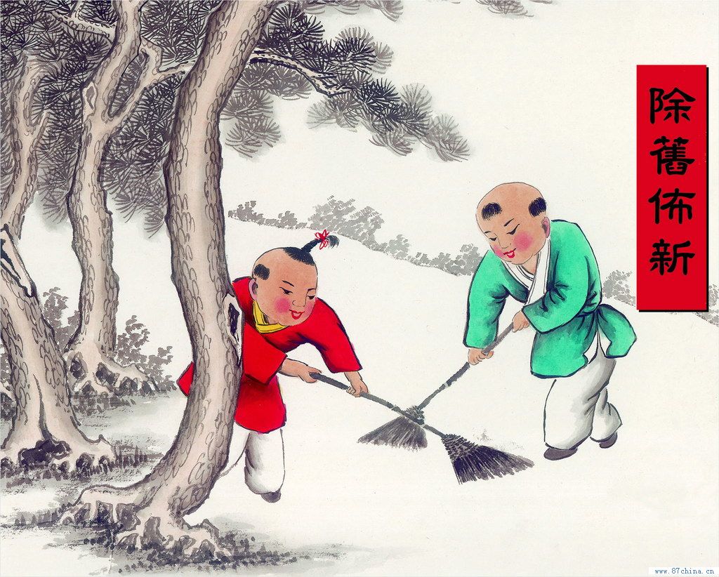 春节习俗，春节年画