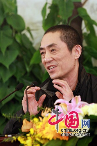 北京奥组委开幕式总导演张艺谋