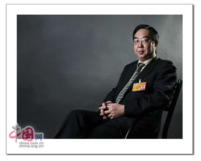 摄影：胡迪     全国政协委员 南京市副市长　许仲梓