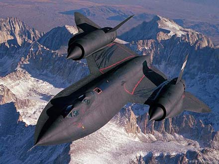 美国空军 sr-71"黑鸟"侦察机[资料图片]