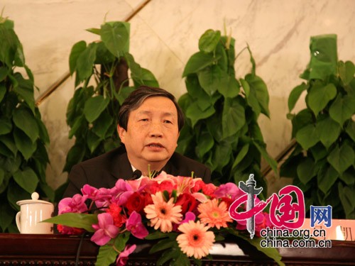 国家发展和改革委员会主任马凯 中国网 赵娜