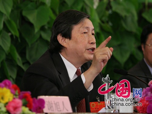 国家发展和改革委员会主任马凯回答问题 中国网 赵娜