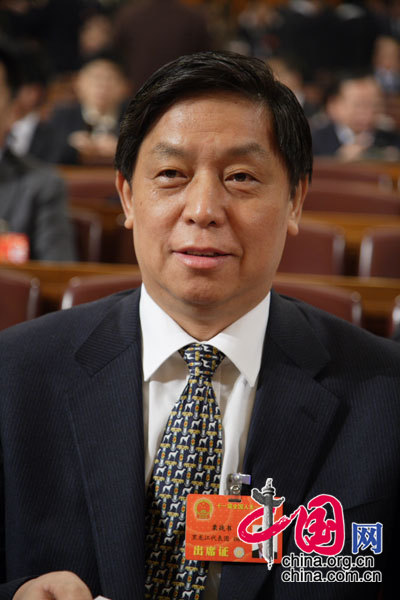 黑龙江省省长 栗战书 中国网-人民画报 徐讯/摄影