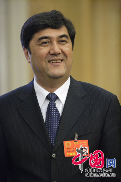 新疆维吾尔自治区主席 努尔·白克力 中国网-人民画报 徐讯/摄影