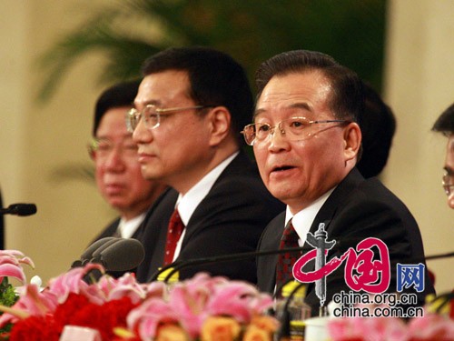 温总理回答记者提问 中国网 王锐