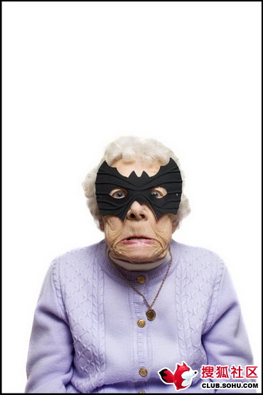 疯狂搞笑的美国老太太