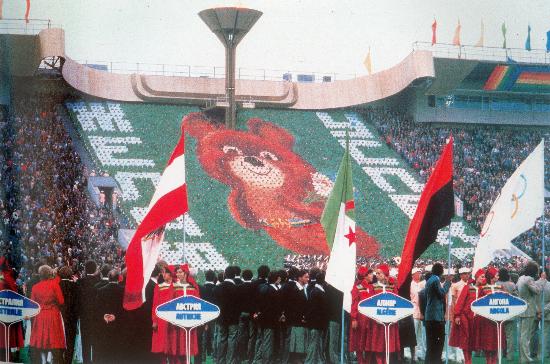 1980年莫斯科点火现场