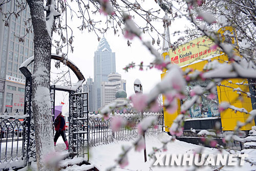 遭遇強(qiáng)冷空氣襲擊 中國多地谷雨季節(jié)迎降雪[組圖]