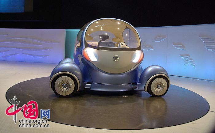设计最卡通的车：日产 PIVO2 中国网网友 龙邦/摄影