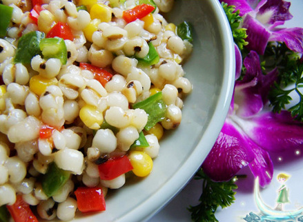 養顏又減肥：素炒薏仁