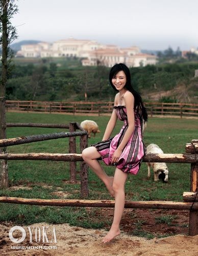 著名女星张静初纯美写真醉意迷人