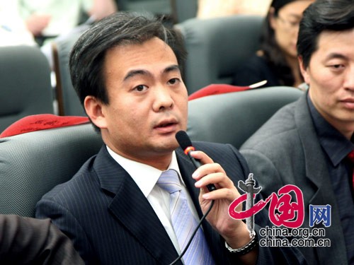 水务局领导史海波回答记者提问