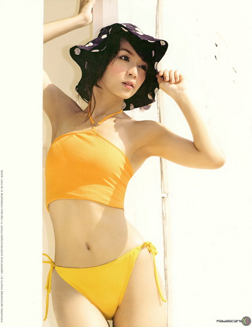 泰国美女模特泳装大片