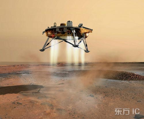 “凤凰”号火星探测器示意图