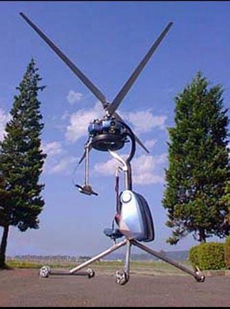 世界最小单人直升机售价58万美元组图