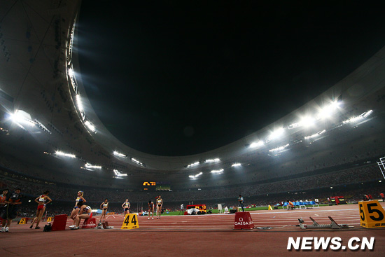 5月22日，“好运北京”2008中国田径公开赛在国家体育场举行