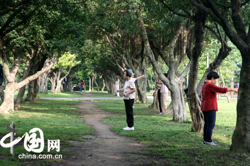 实拍：风景秀丽的台湾大安森林公园 摄影/猫猫