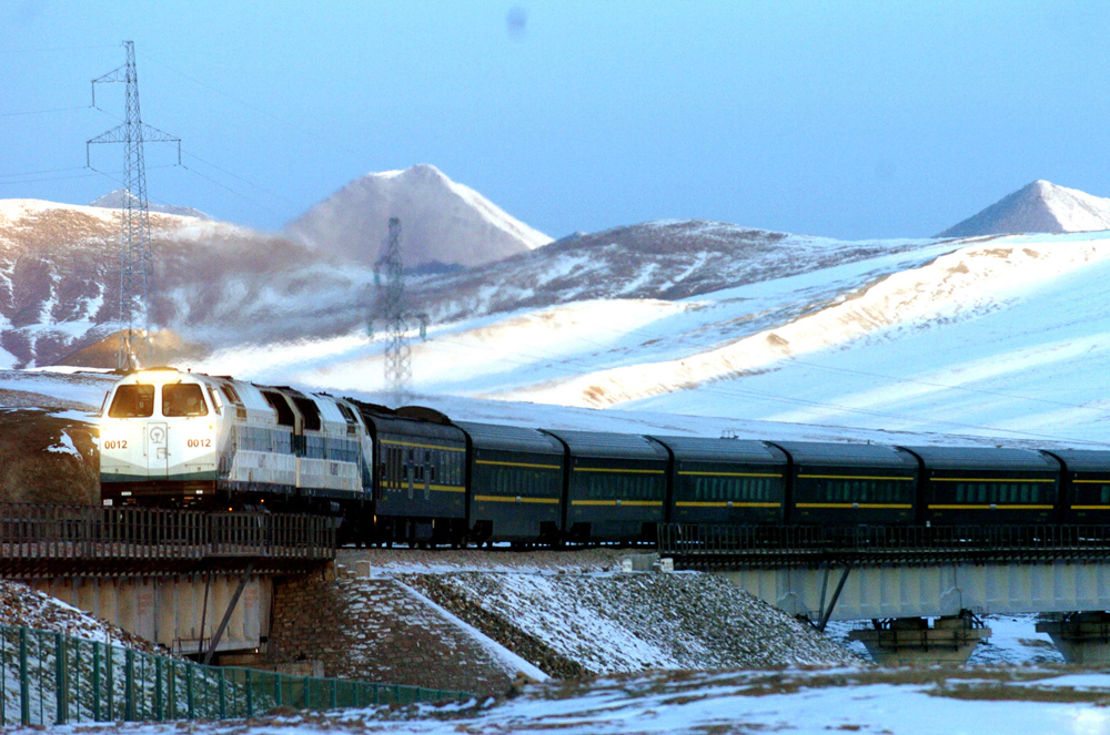 2005年:青藏铁路贯通