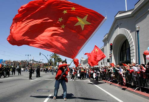网友贴图:全球华人